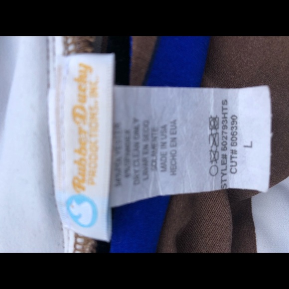 Rubber ducky multi striped dress. Long sleeves. Stretch to it. - Picture 2 of 3